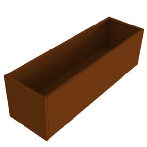 Rektangulære højbede - H:40 cm og B:40 cm